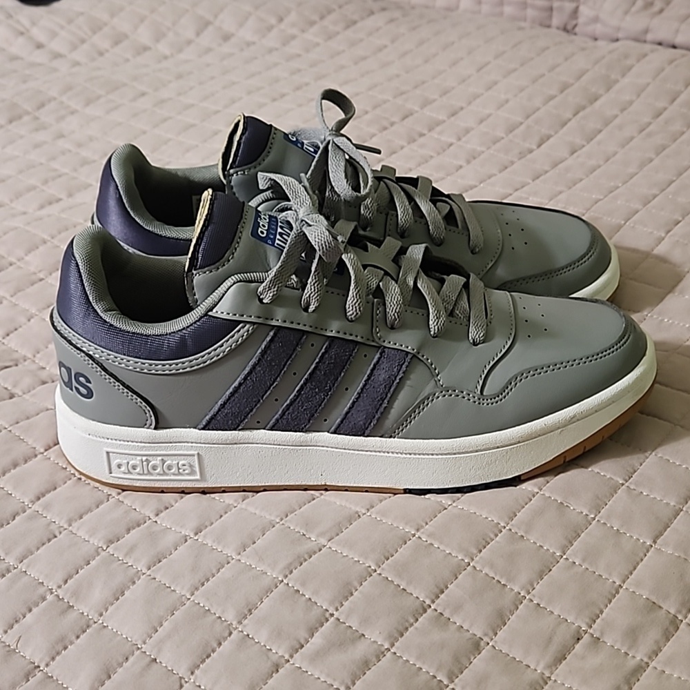 Adidas Hoops 3.0 Low Classic Vintage Sneaker - Men's Size 8.5